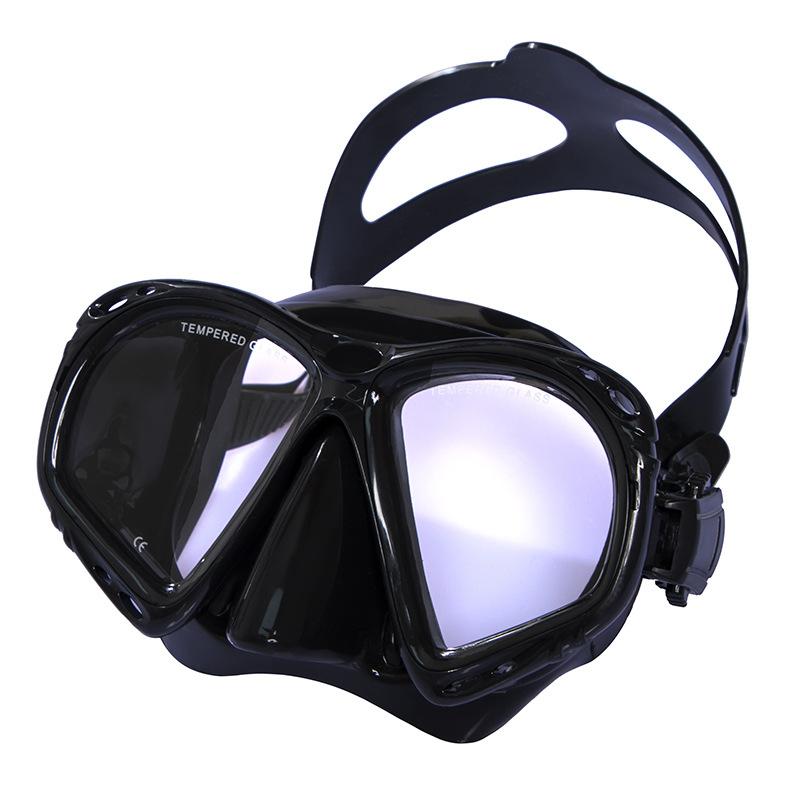 Diving Goggles Tempered Glass Lenses, Adult Snorkeling Masks