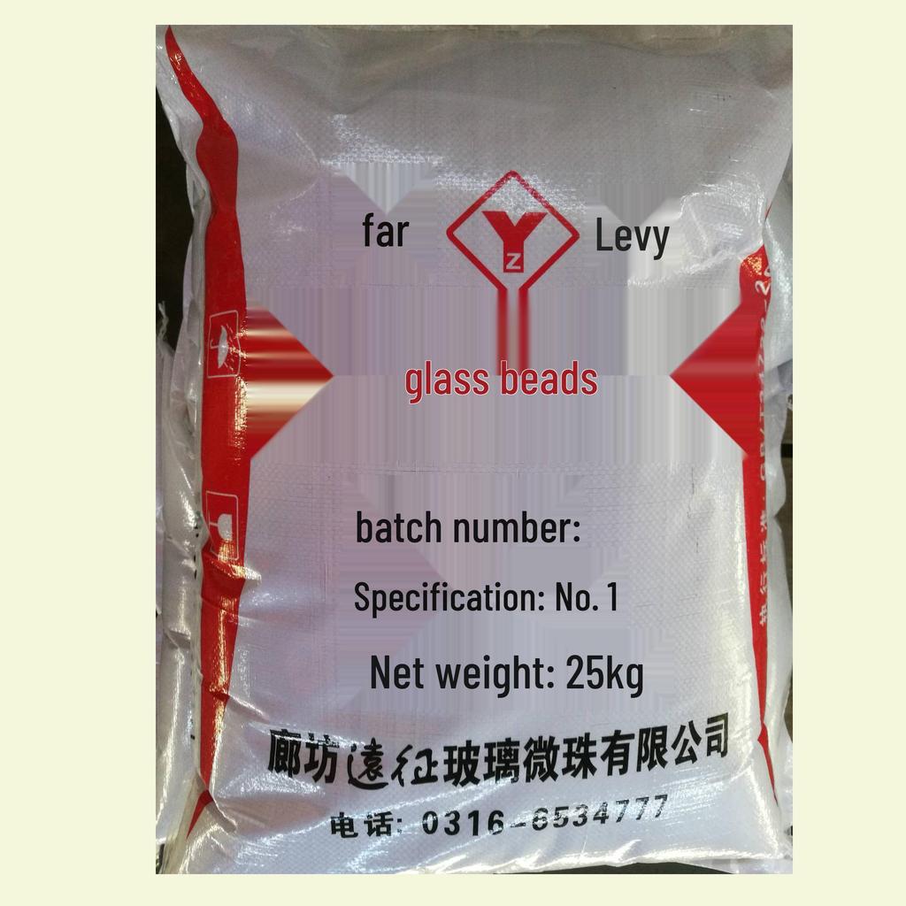 Beschichtete Glasmikrokügelchen für Straßenmarkierung