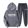 TRAPSTAR Print Womens Tracksuit Fleece Hoodie Set Loose Casual Streetwear