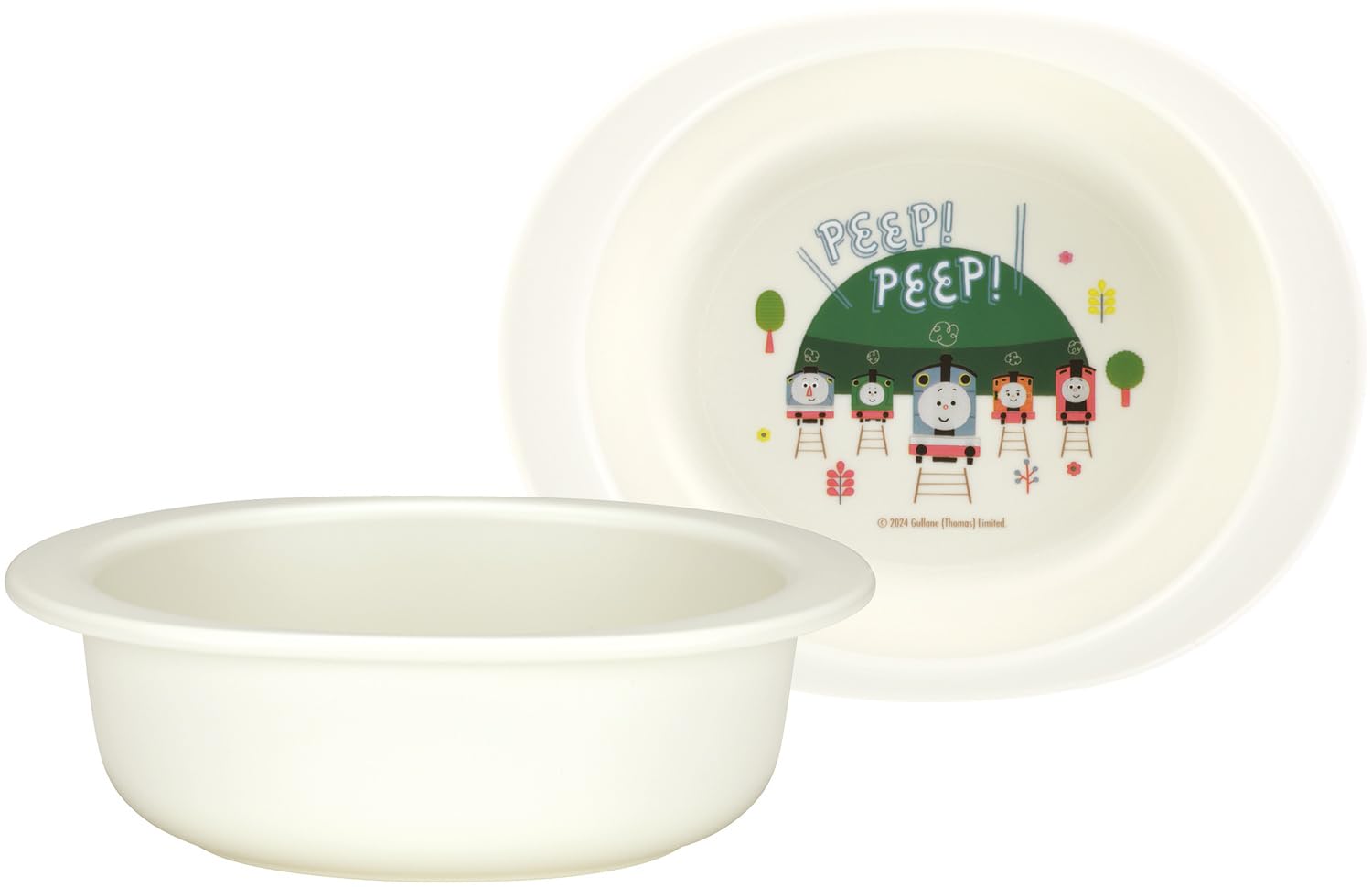 

Skater Baby Antibacterial for Ages 5 Months and Thomas the Tank Engine x Tsumpapa XP24AG Bowl, 290ml, Plastic, Up, Design,