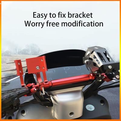 Universal Adjustable Motorcycle Balance Bar Aluminum Motorcycle Accessories Motorcycle Modification Parts Pull Rod Bracket
