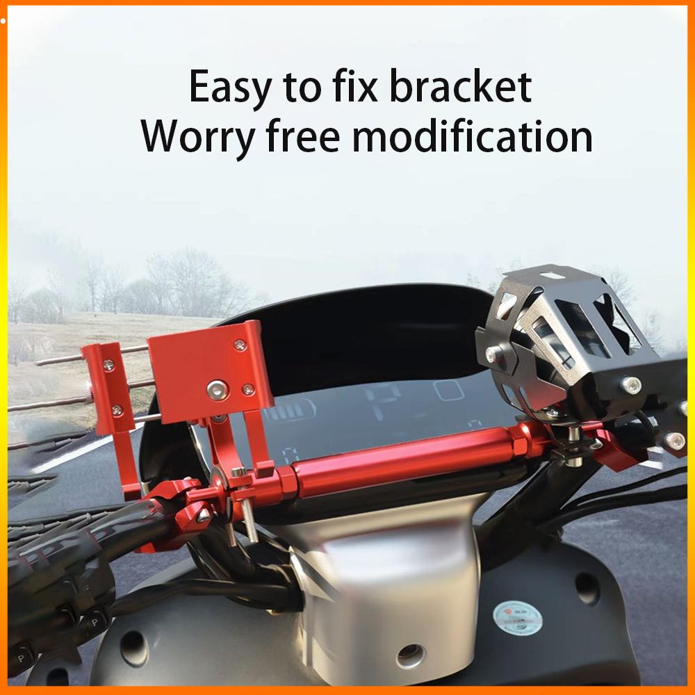 Universal Adjustable Motorcycle Balance Bar Aluminum Motorcycle Accessories Motorcycle Modification Parts Pull Rod Bracket