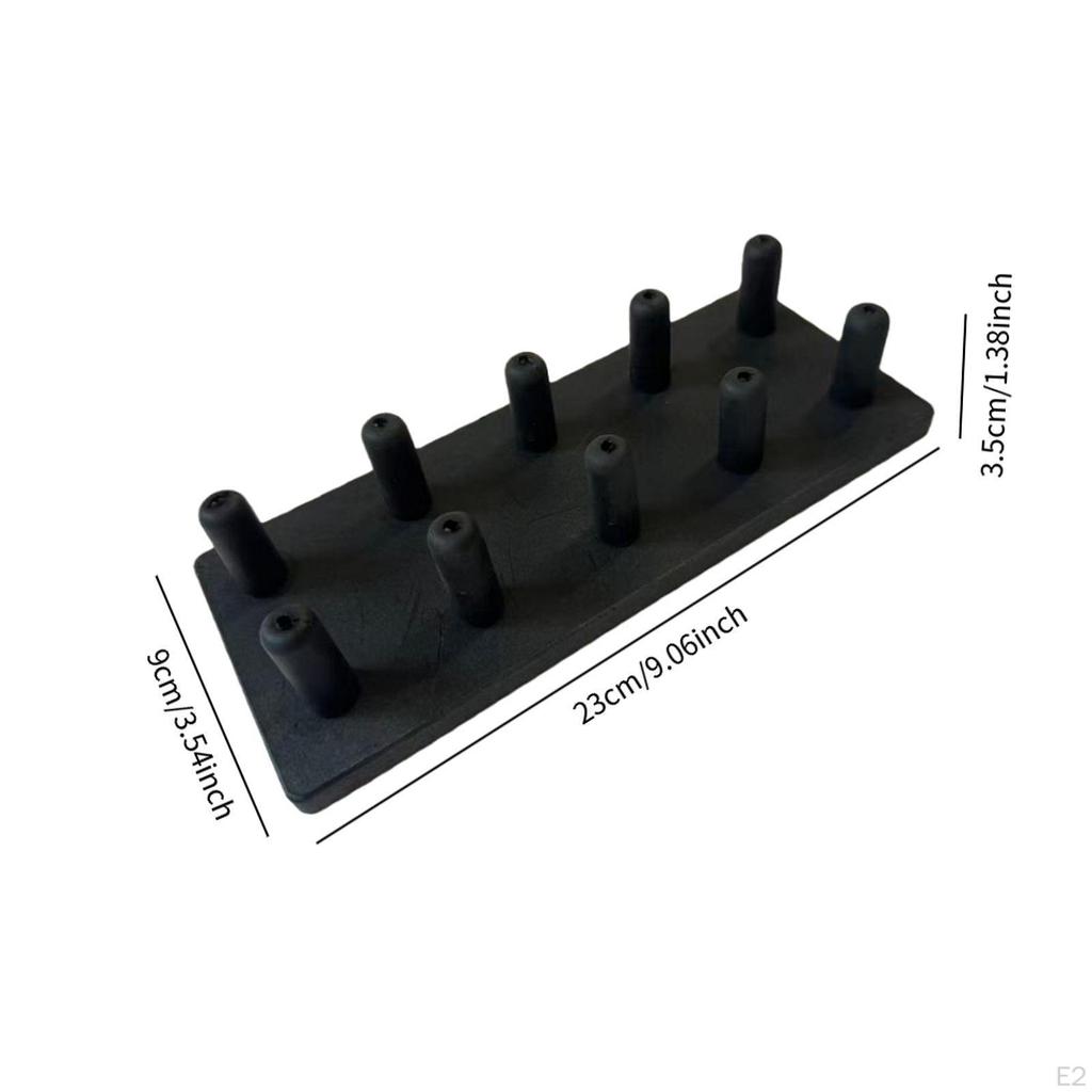 Saxophone Mouthpiece Display Stand Showcase Tabletop Compact Clarinet Holder Storage Rack