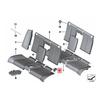 Rear Seat Isofix Cover for BMW For 4 SERIES F33 Produced Between 2013 and  OEM Number 522073373For 42 Robust ABS Material