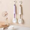 2-in-1 Long Handle Silicone Cup Brush, Multifunctional Push-pull Dead Angle Cleaner, Household Water Bottle Baby Bottle Cleaning Brush