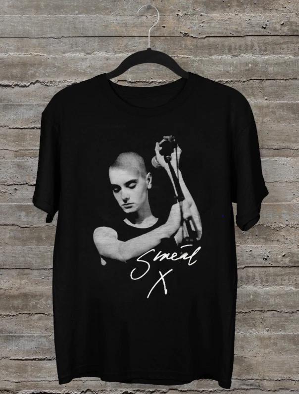 Sinead O Connor Signature Gift For Fan Black Short Sleeve All Size Shirt S
