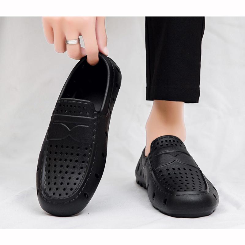 Men's Sandals Summer Comfortable Men Loafers Non Slip Driving Shoes Casual Beach Shoes Eva Slippers Man Shoes