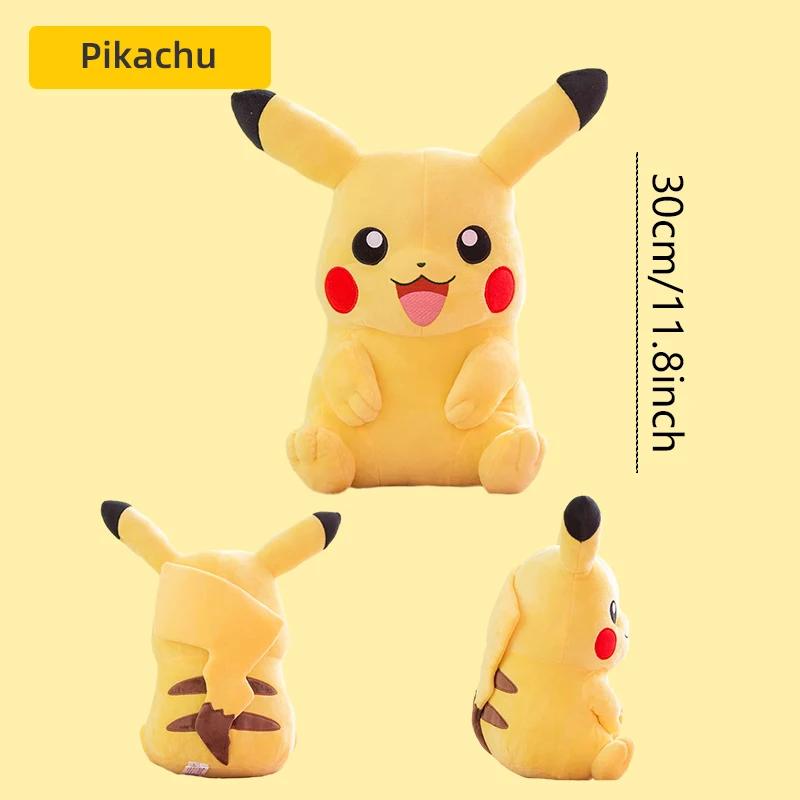 Pikachu Plush Stuffed Animal Toy Eevee Mew Cubone Psydusk Lapras Gengar Charizard Peluche Doll Gift For Kids