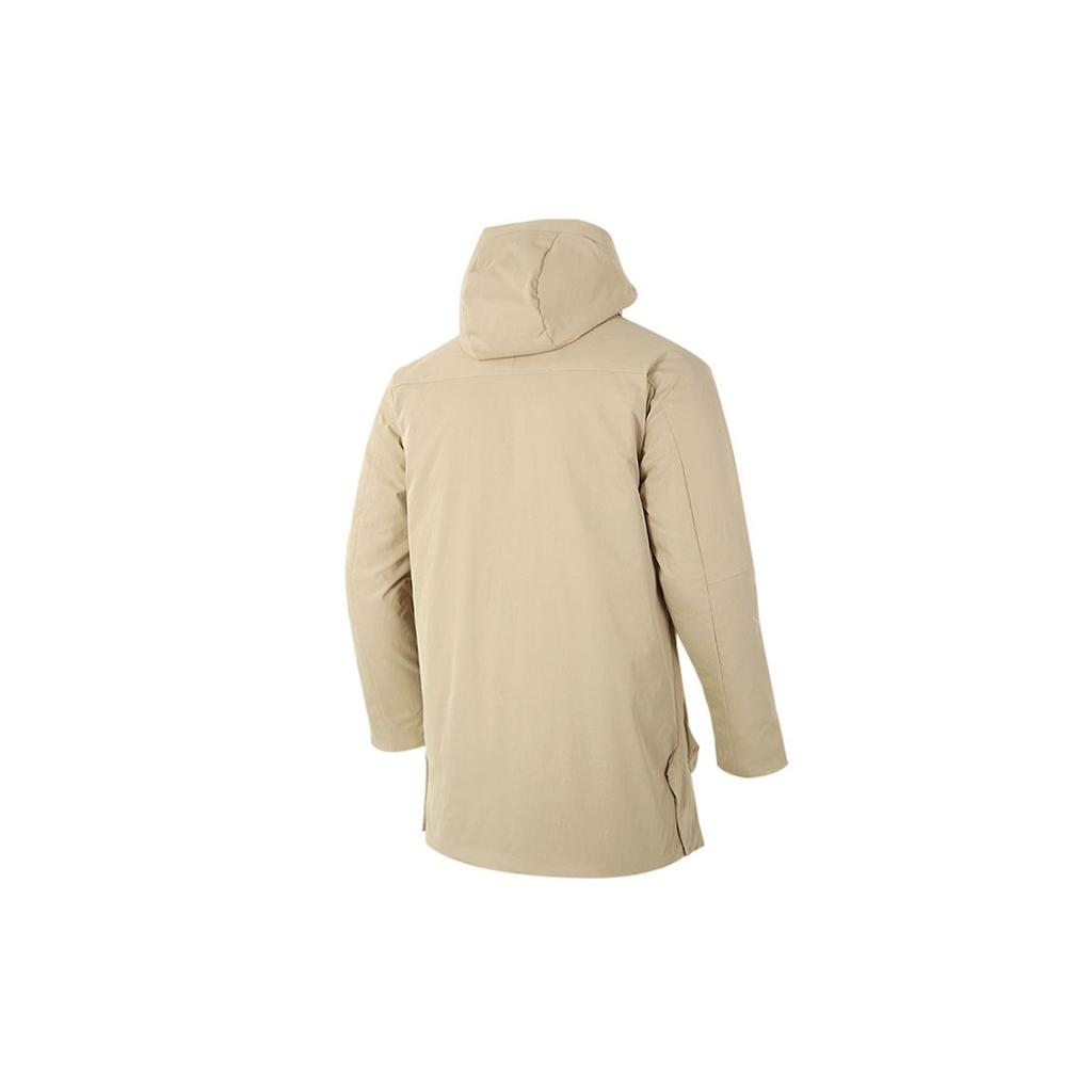 Adidas Down Jackets Men's Khaki Hooded Moderate Other GN9837