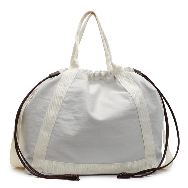 

Женская сумка-тоут большой вместимости для студентов и школьников бежевый