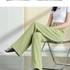 Fall Women's High Waist Straight-leg Suit Pants Loose Casual Trousers