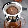 800 Mesh Filter Stainless Steel Coffee Dripper Paper Free Hand Dripping Coffee Maker  Coffee Making