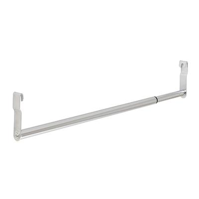Doshisha Luminous Rack Ausziehbare Kleiderstange für Regale in der Breite Tragkraft 20 kg Stangendurchmesser 19 mm Stahlregalteile Großes Fassungsvermögen Einfach
