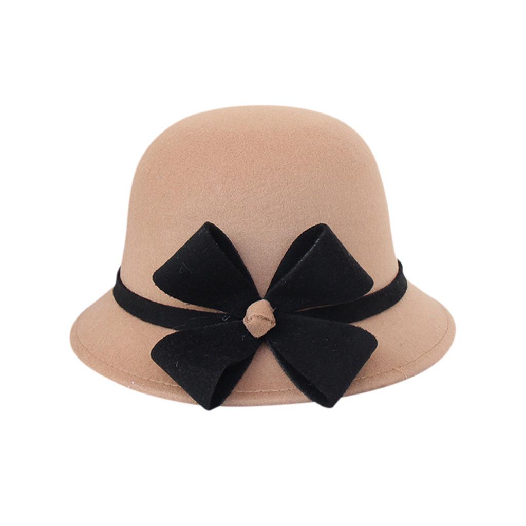 Women Fashion Beret  Painter Hat Cap Vintage Warm Party Top Hat