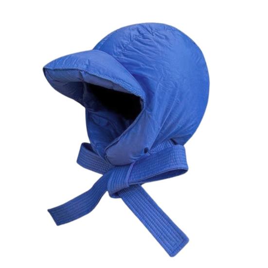 Yousheng Women Winter Hat Full Protecting Windproof Thick Lace-up Strap Design Padded Lei Feng Hat Cold Weather Outdoor Activities Cycling Daily Wear