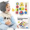 Montessori Activity Board Sensorik Spielzeug Montessori Spielzeug Motorik Board für Kleinkinder 1-3 Geschenke für Jungen Mädchen