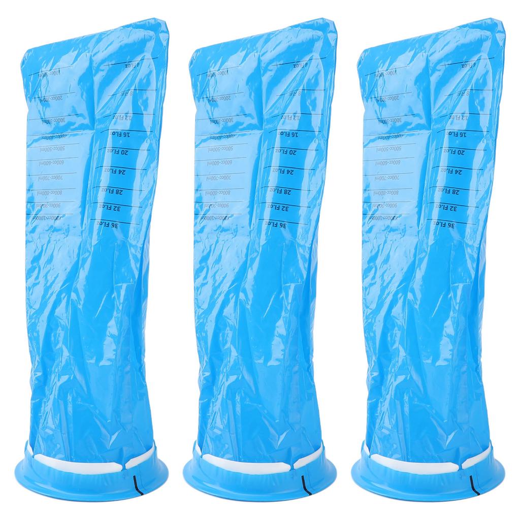 30Pcs Disposable Vomit Bag PE Emesis Bag Lage Capacity Leakage Proof for Travel Outdoor