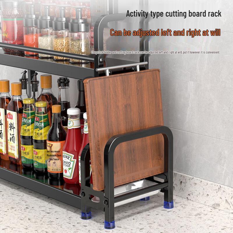 Danle 2-Tier Multifunctional Kitchen Storage Rack