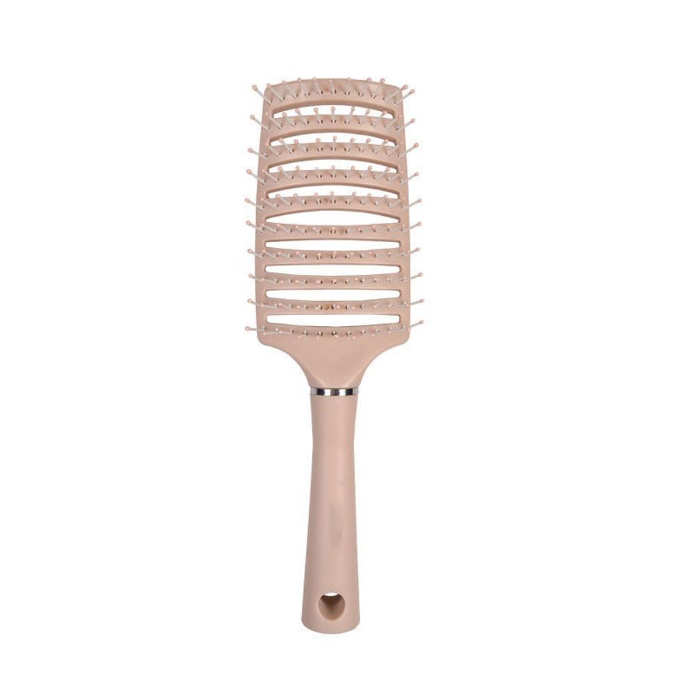 Anti-static Scalp Massage Comb Waterproof Hollow Comb Solid Color Air Cushion Comb Curly Hair