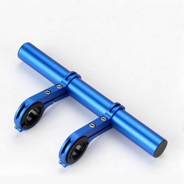 10/20/30 CENTIMETRI Staffa di Estensione Della Bici Singolo/Doppio Mountain Bike Manubrio Extender Tachimetro Torcia Della Bicicletta Supporto Della Lampada supporto