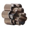 3 Pcs Flower Shaped Leather Cutter 30 40 50mm Alloy Steel Leather Cutting Die Punch Mold for DIY