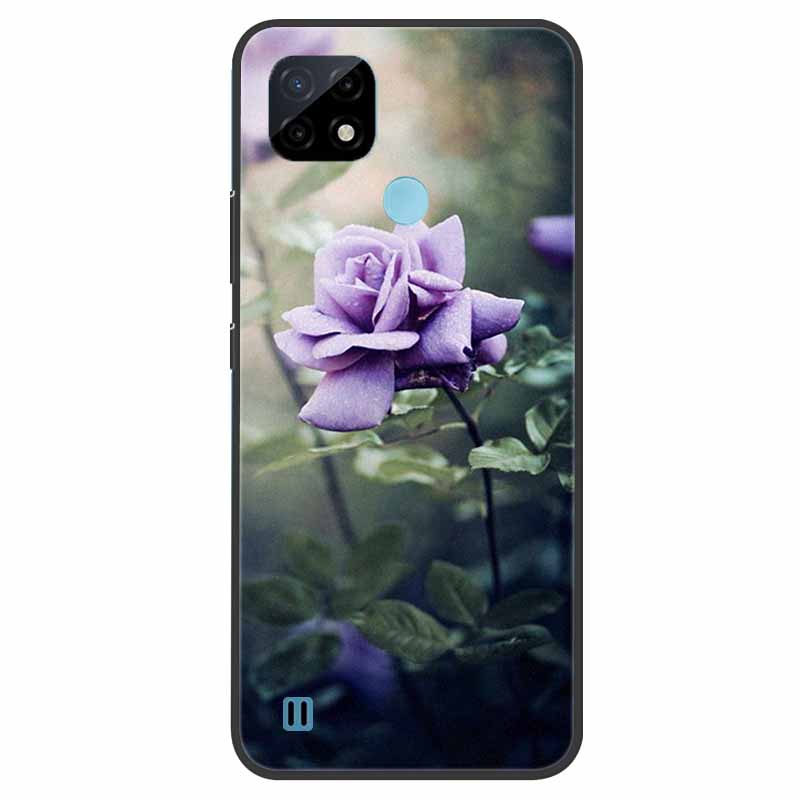 Pro Realme C21 Pouzdro Nárazuvzdorné Měkký silikon TPU Zadní kryt Pro Realme C31 C21Y C25S C25 Pouzdra na telefony Realme C21 C31 Roztomilý kreslený