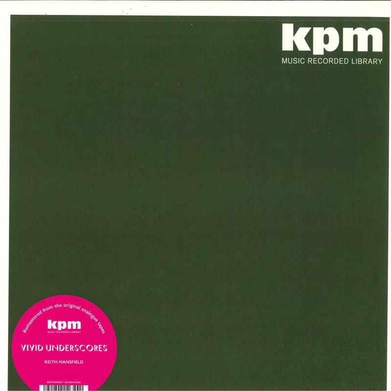 

LP Record KEITH MANSFIELD - Vivid Underscores BEWITH092LP BE WITH, KPM MU 2021 UK Soul/Funk