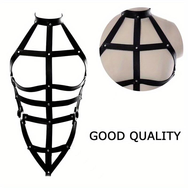 1pc BDSM Leather Bondage Queen Costume Adult Female Stage Performance Adult Supplies Couple SM Cosplay Sex Supplies
