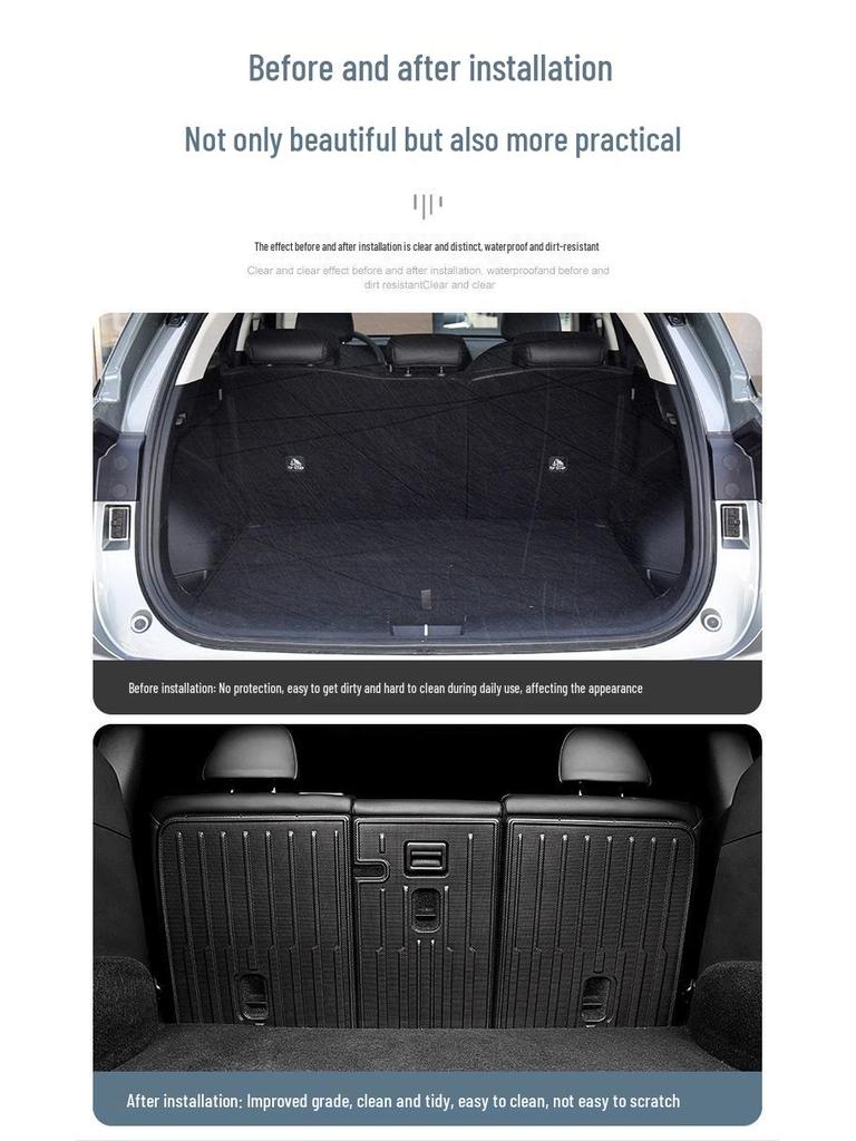 Compatible Trunk Mat and Backrest Pad for 2023-2025 Haval Xiaolong MAX Models