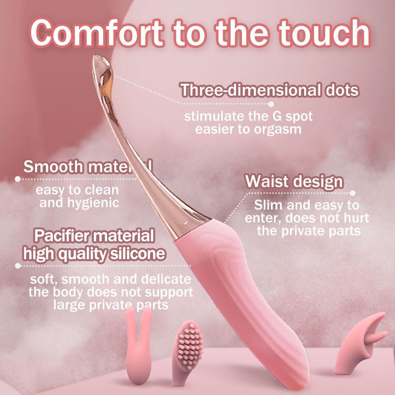 Vibrator G Spot Vibration Vagina Clitoris Stimulator Dildo Adult Sex Toys for Women Masturbation Female Masturbation