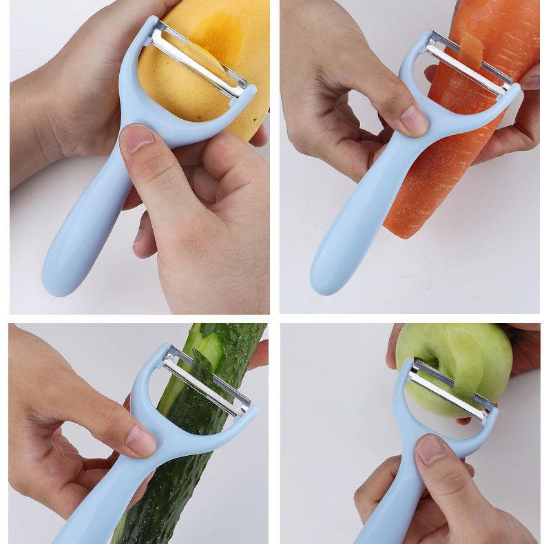 Stainless Steel Multi-color Peeler & Grater for Kitchen