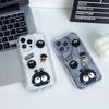 Fashion Drip Glue Genie Coal Ball Phone Case For iPhone 15 14 13 12 Pro Max Shockproof Cover For iPhone 15 14 13 12 Pro