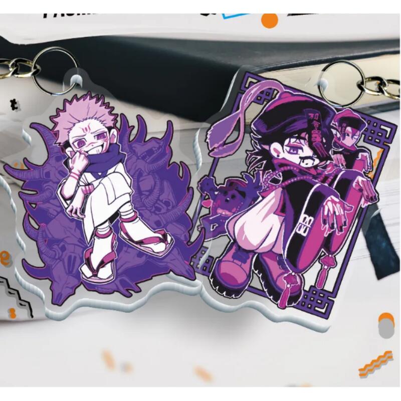 Acrylic Key Chain for Jjk Choso Ryomen Sukuna Mahito Fushiguro Megumi Diy Anime Character Peripheral Pendant Exquisite Gift