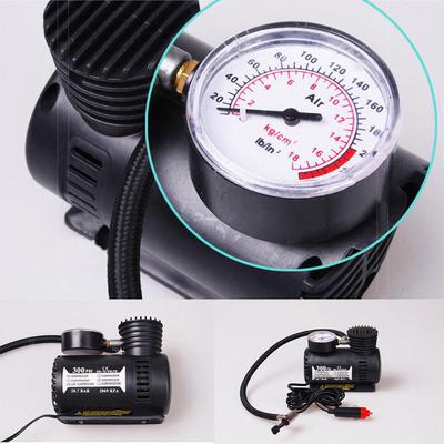 Mini compresor compacto eléctrico para coche, 12v, bomba, inflador de aire para neumáticos de bicicleta, 300psi, nuevo