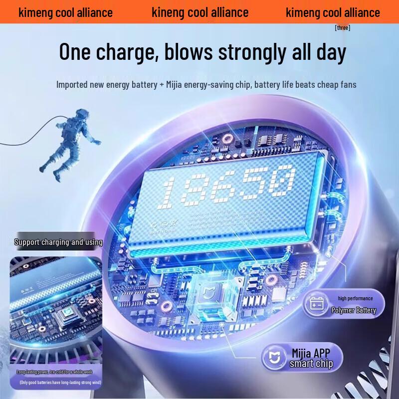Coolmeng USB Desktop Mini Air Circulation Fan