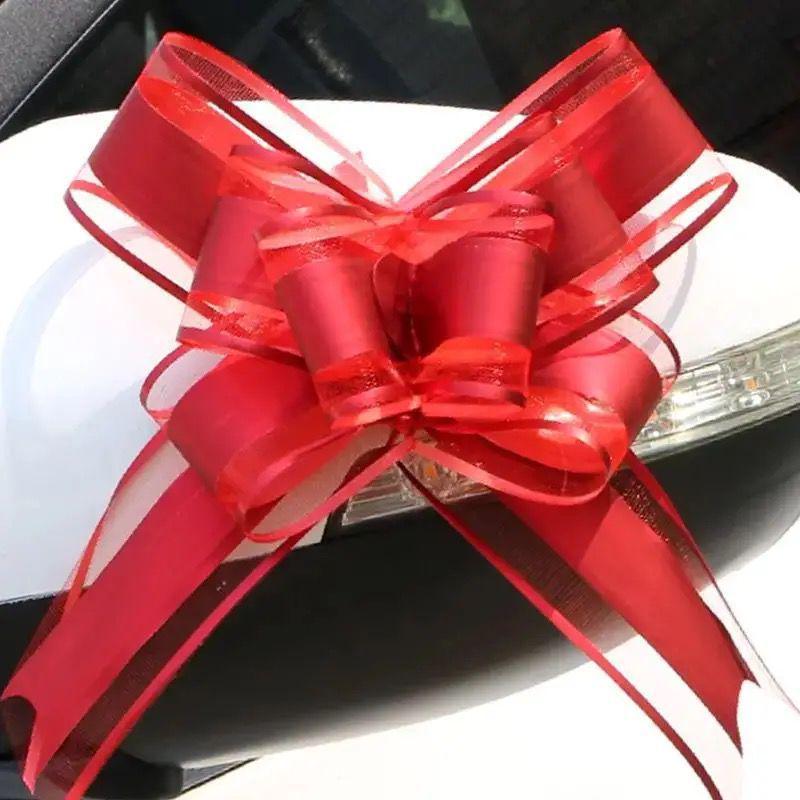 Butterfly Wedding Car Door Decoration - Festive Arrangement for Wedding Handles