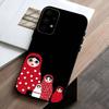 R-Russian Art M-Matryoshka   Phone Case For Samsung Galaxy A73,A72,A71,A70,A53,A52,A51,Others Soft Black Cover