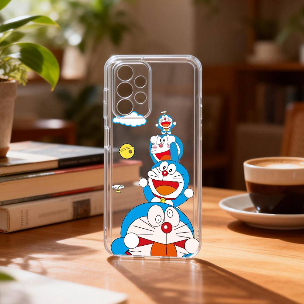 

CARTOON D-Doraemon cute Phone Case For Samsung S25,S24,S21,S22,S23,S30,Ultra,S20,Plus,Fe Transparent Cover Samsung S23ULTRA5G