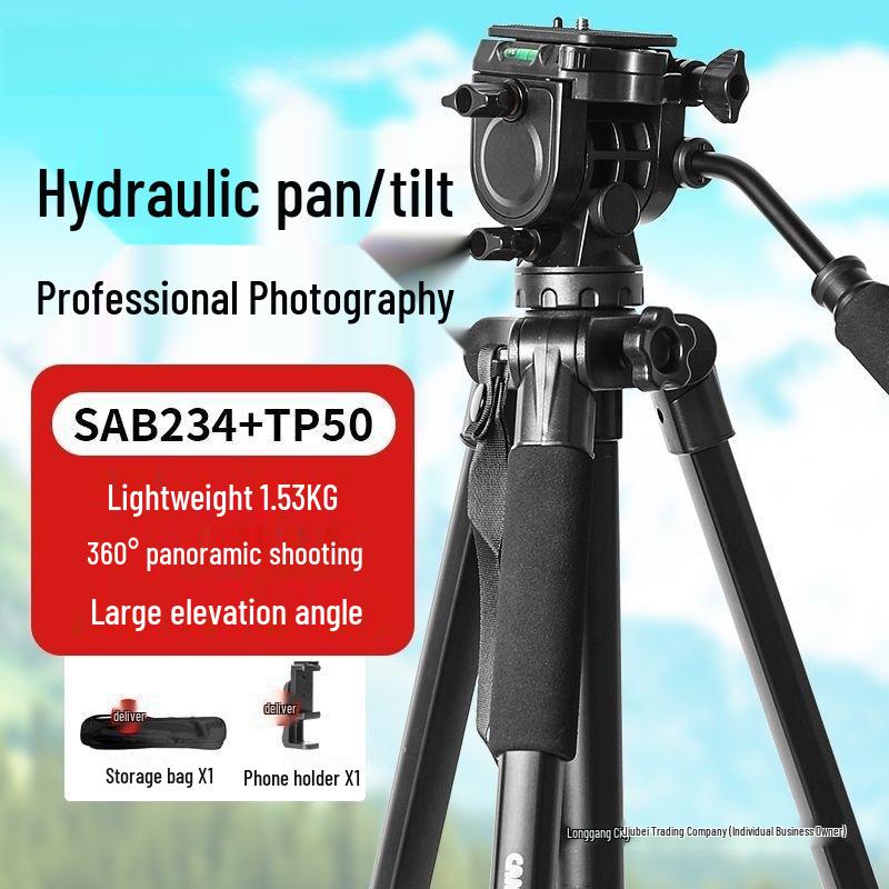 2025 Portable Camera & Phone Tripod with 360° Rotation and Gimbal