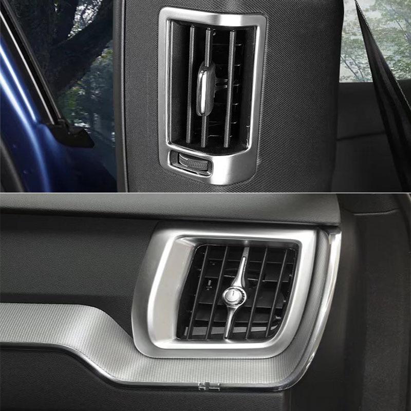 Compatible with 2018-2023 Volvo XC60: Navigation Frame, A/C Switch, Armrest, Door Handle, Gear Shift, Etc.