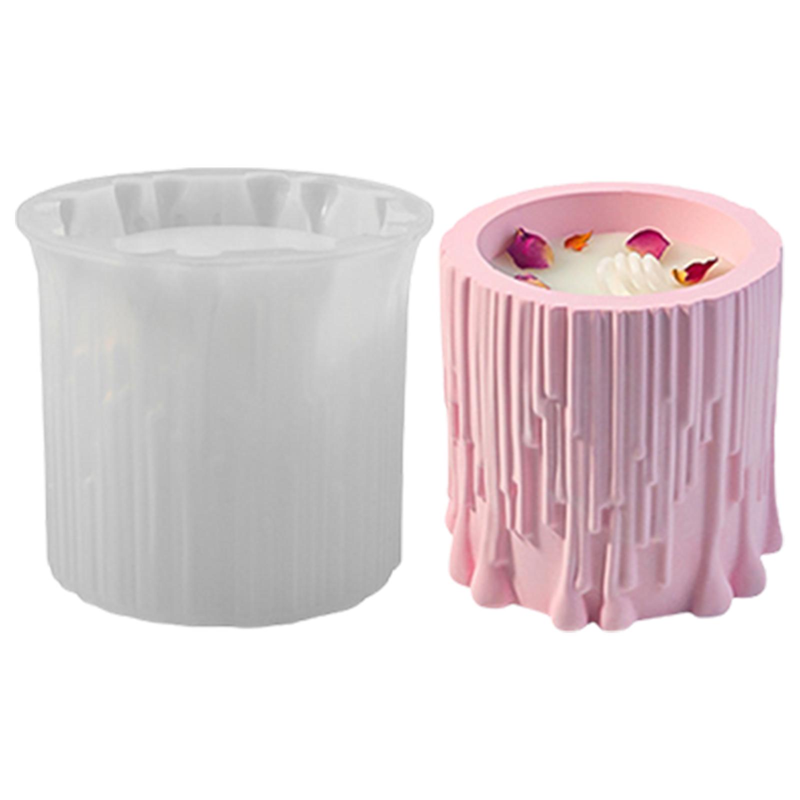 

Силиконовые формы для подставок под свечи, формы для поделок из смолы, гибкие формы для подставок под свечи, силиконовые принадлежности для ручного изготовления