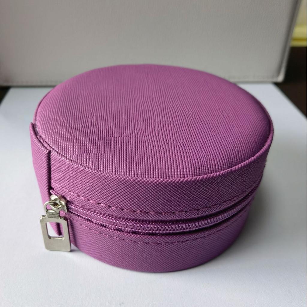 Portable Jewelry Box Storage Box Travel Jewelry Earrings Ring Necklace Jewelry Box Macaron Color Mini