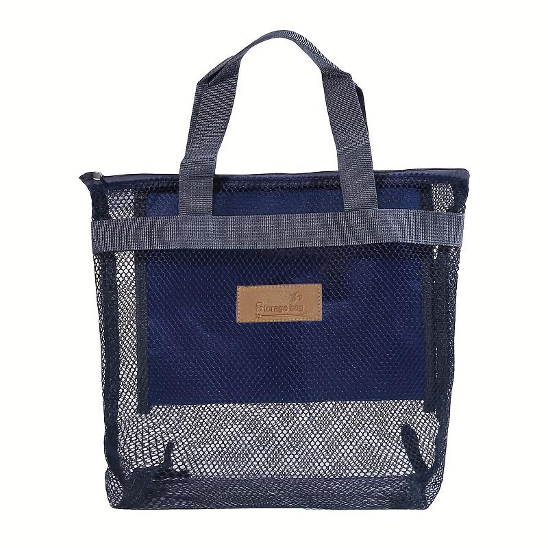 Travel Beach Bags Large Capacity Storage Bag Women Portable Outdoor Toiletries Swimming Mesh Storage Cases Travels Organizer Kit