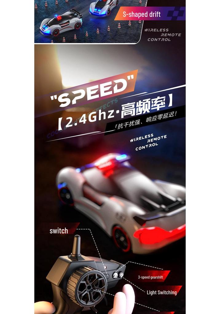 Cross-Border RC Drift Car: Four-Wheel Drive, Variable Speed Toy Model - Perfect Gift for Boys.