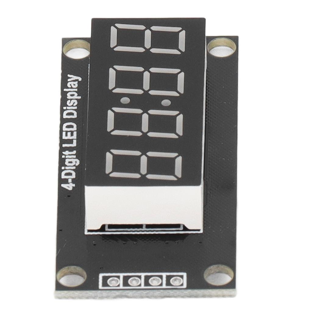 0.36in 4 Digit Digital Tube LED Blue Display Segment Module with Clock TM1637 2 Pin IO 5V