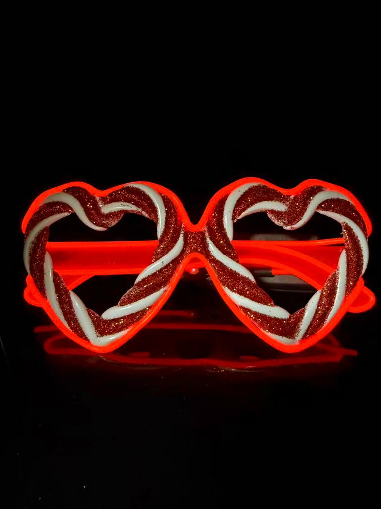 Wireless EL luminous glasses disco LED sunglasses KTV bar concert flash pixel atmosphere online celebrity