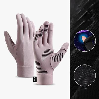 Outdoor Skiing Inner Gloves Winter Cycling Windproof Anti Slip Sports Antibacterial Warm Fingertip Touch Screen Design