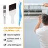 ABUL-3Pcs Air Conditioner Manual Cleaning Tool Stainless Steel Fin Comb Radiator Air Conditioner Condenser Cleaning Brush