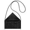 Bottega Veneta Solstice Muse Brass Finish Flap Magnetic Closure Calfskin Phone Bag Women phone bag black 805975V4R421019