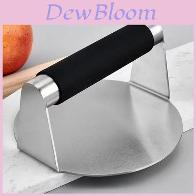 Kitchen Tool Set Stainless Steel Silicone Meat Press With Multifunction Hamburger Maker For Home Cooking